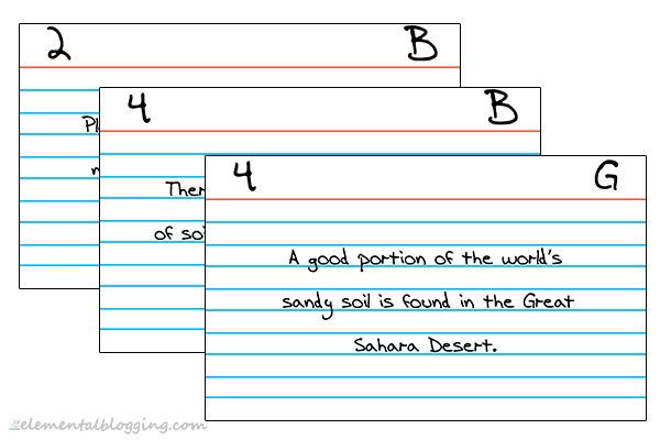 The Index Card System