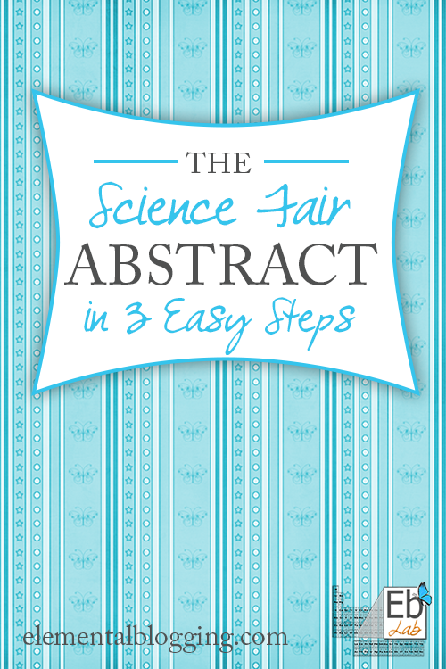 How to write an abstracts