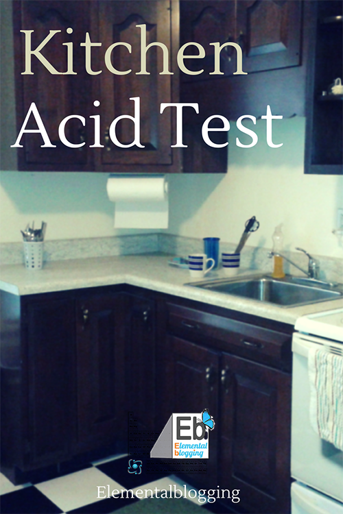 Kitchen Acid Test from the Homeschool Science Corner