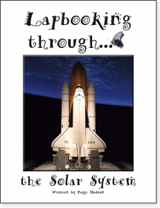 science lapbook, solar system, elemental science