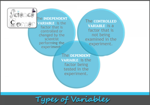 All About Experiment Variables