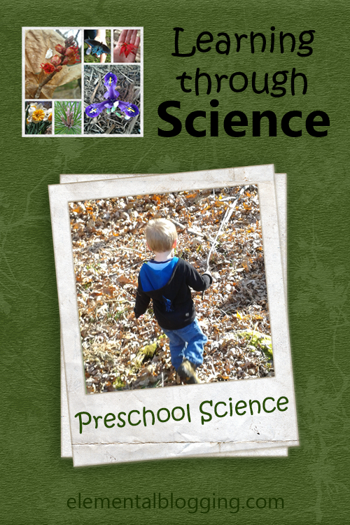 Learning through Science - A preschool science unit to teach colors at Elemental Blogging