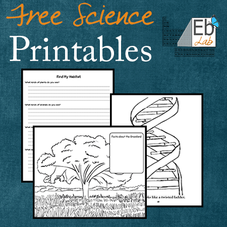 Science Printables and Freebies | Elemental Blogging