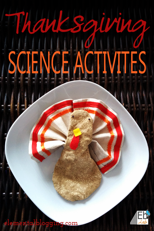 3 Thanksgiving Science Activities you can use to liven up the post-meal lull! {Elemental Blogging}