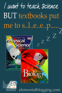 I Want To Teach Science, But Textbooks Put Me To Sleep!